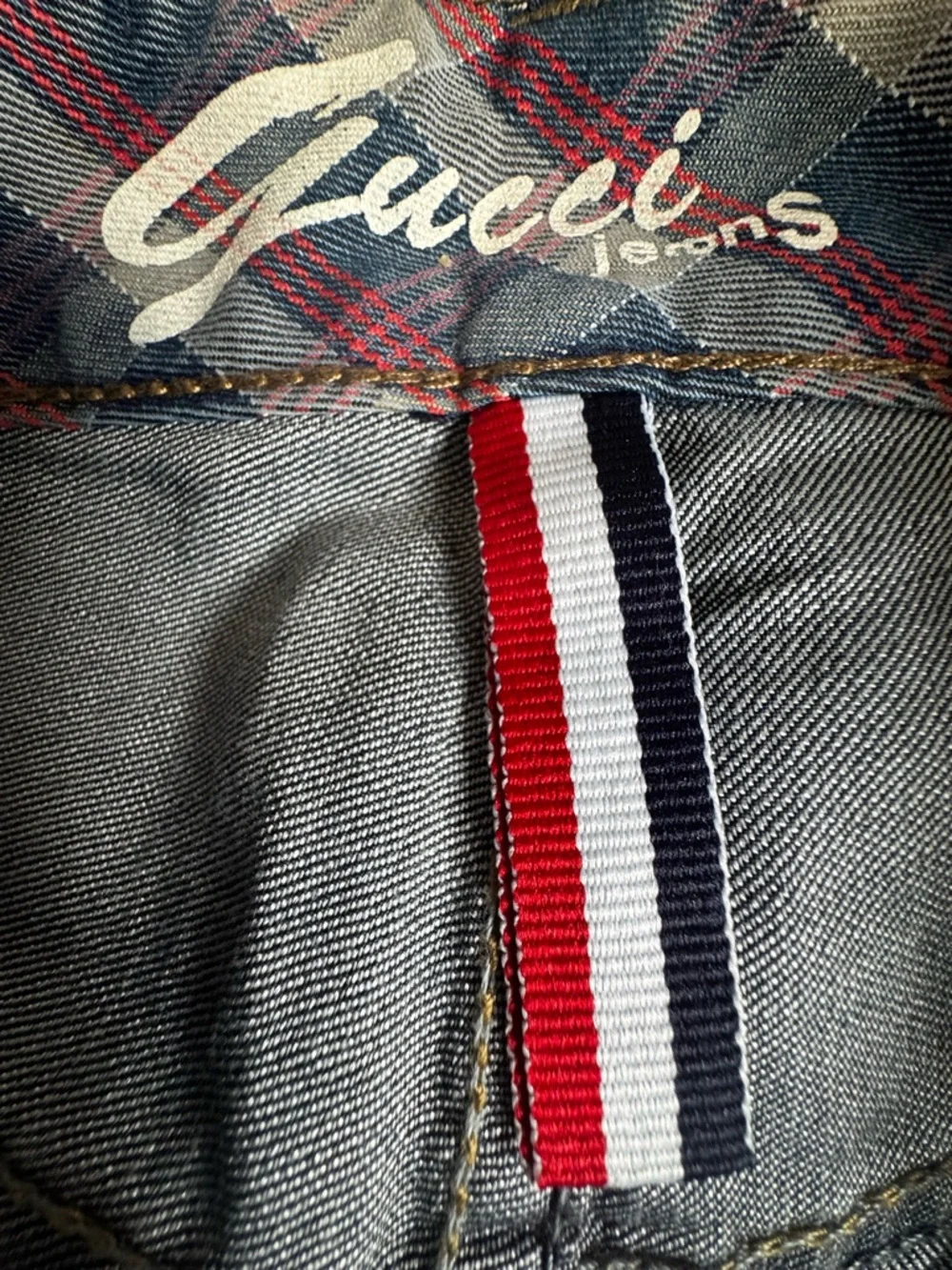 #83  🌷GUCCI Classic Dark Wash Men’s Jeans - Navy Blue - Picture 2 of 6